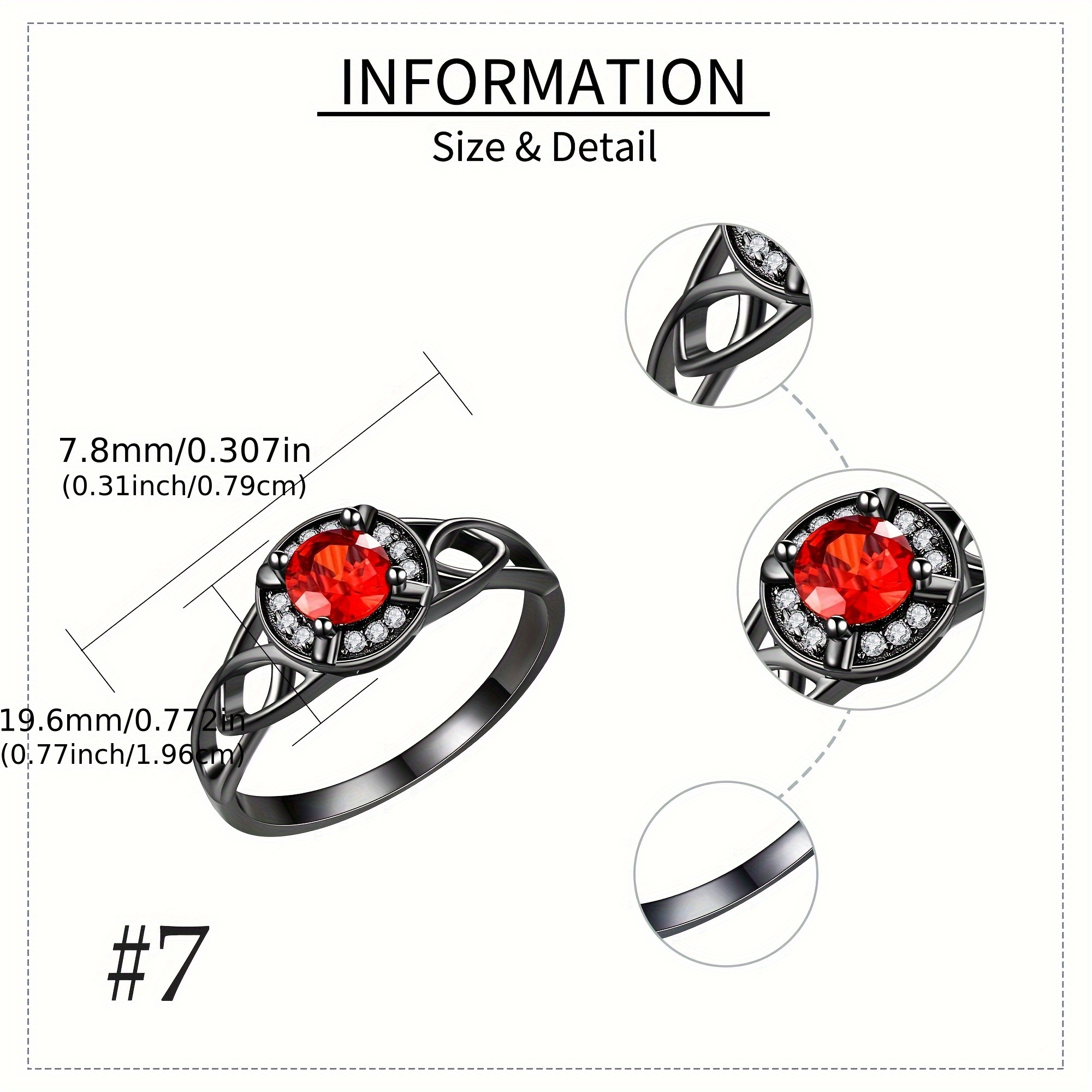 Sterling Silver Celtic Knot Ring Eternity Ring Wedding Engagement Band